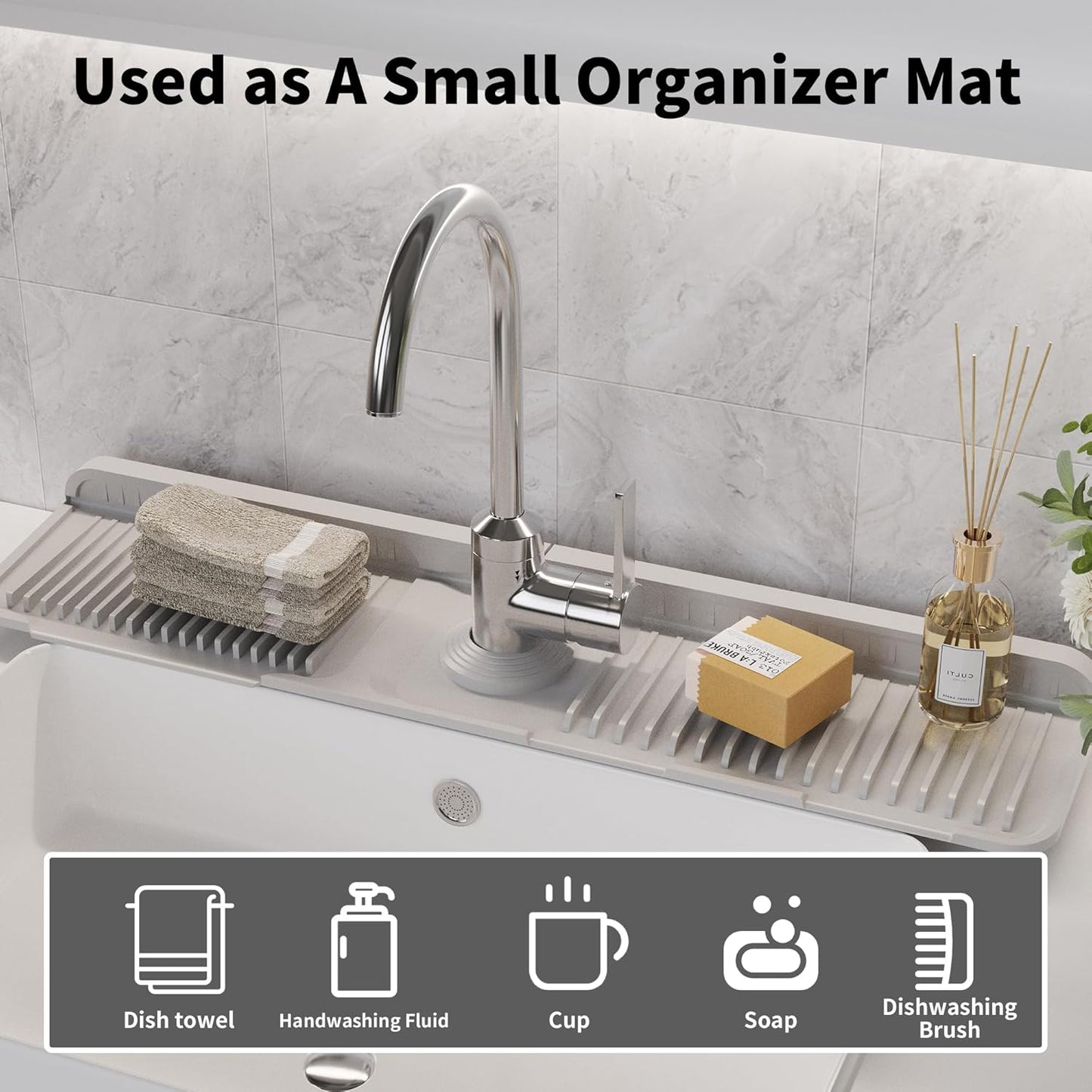 Say Goodbye to Sink Chaos — Keep Your Countertop Dry & Clean Effortlessly!