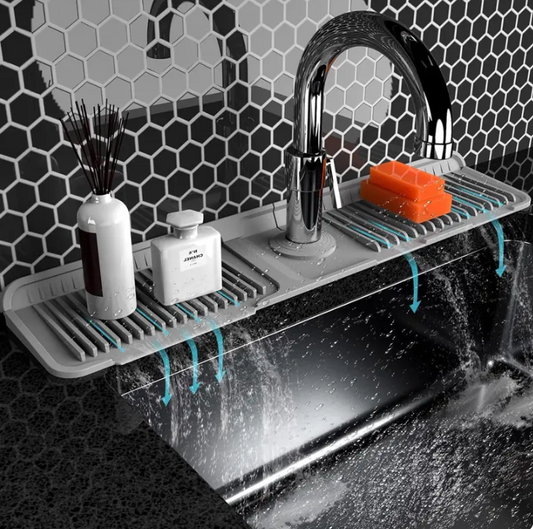 Say Goodbye to Sink Chaos — Keep Your Countertop Dry & Clean Effortlessly!